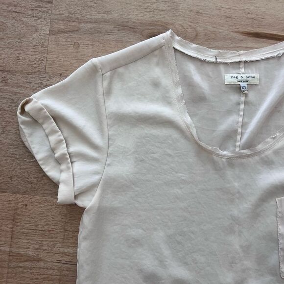 Rag and bone silk like shirt - Picture 6 of 6